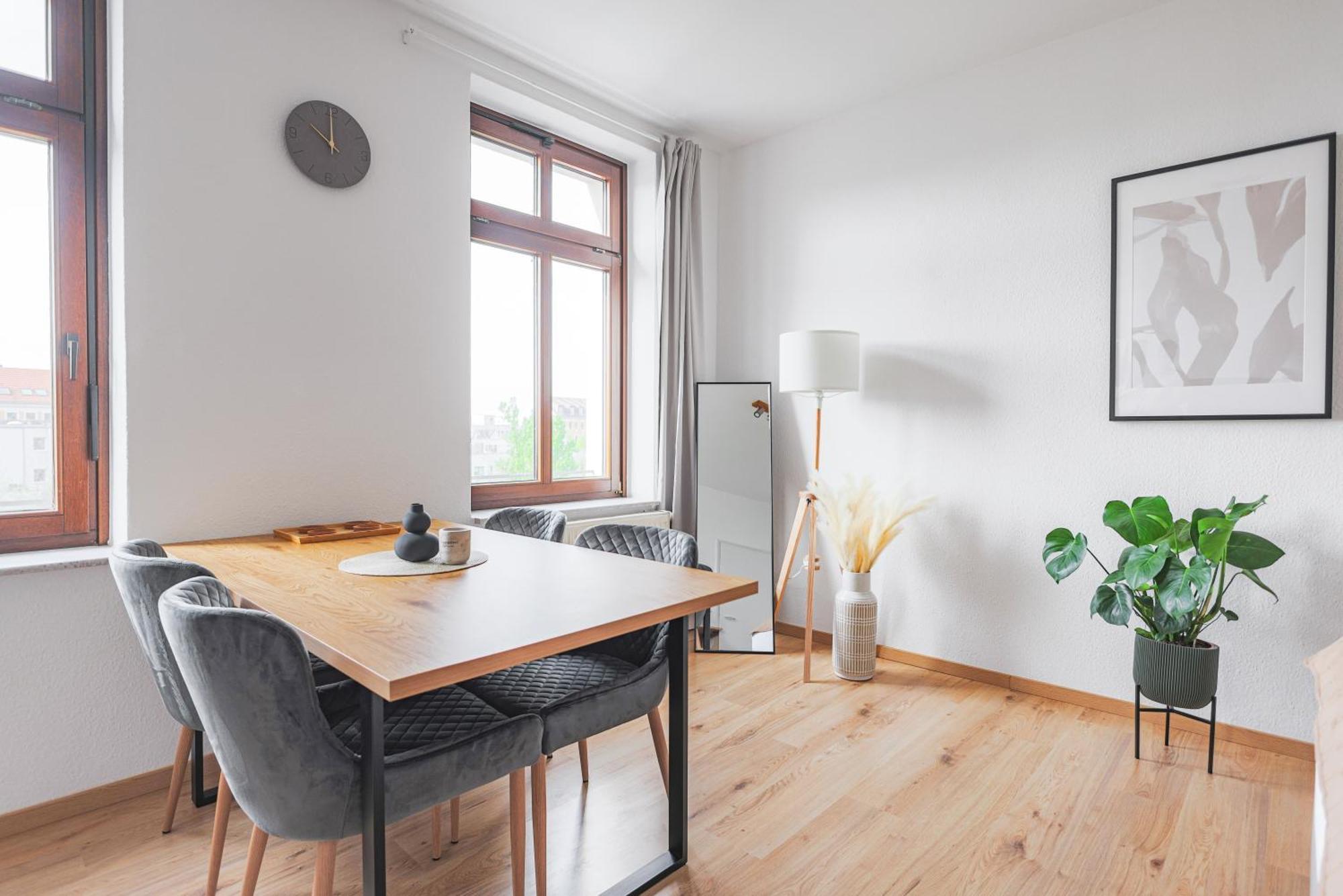 Prime - 2 Zimmer Wohnung Direkt Am Fluss Leipzig Exterior foto