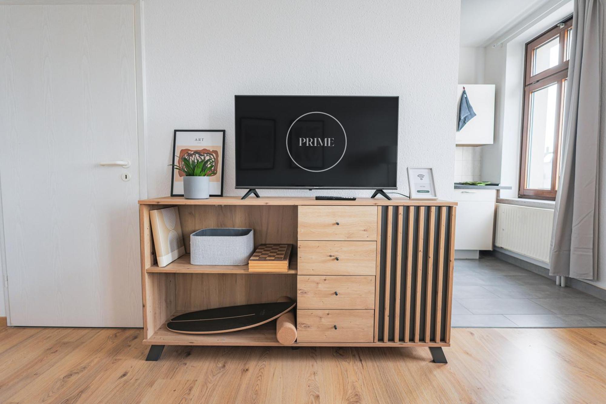 Prime - 2 Zimmer Wohnung Direkt Am Fluss Leipzig Exterior foto
